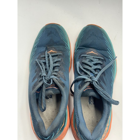 Hoka One One Torrent 2 Womens 10 Trail Running Shoes Teal Orange 1110497 RTCN - Picture 5 of 13